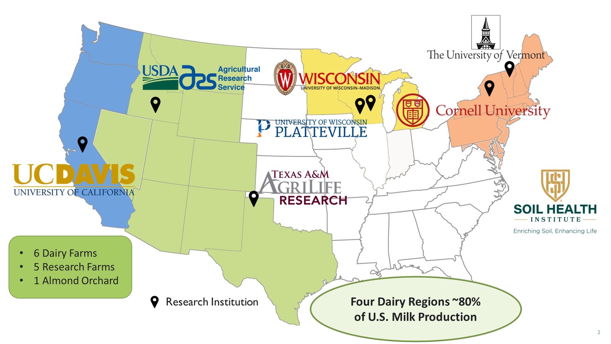 UC Davis Dairy Map